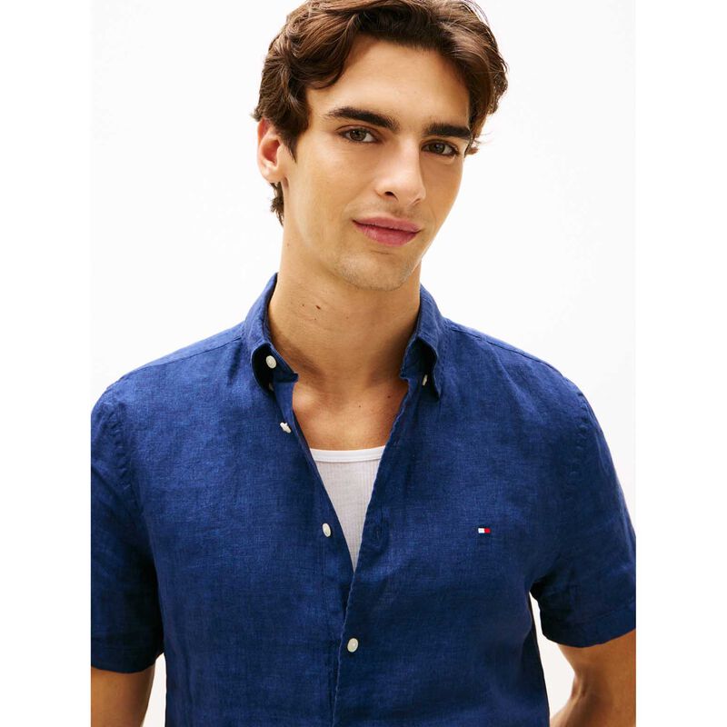 Tommy Hilfiger Pigment Dyed Linen Shirt image number 2